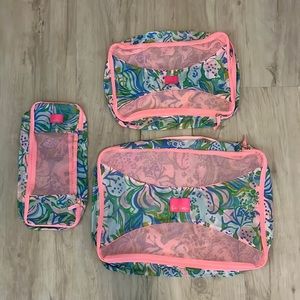 Lilly Pulitzer Packing Bags